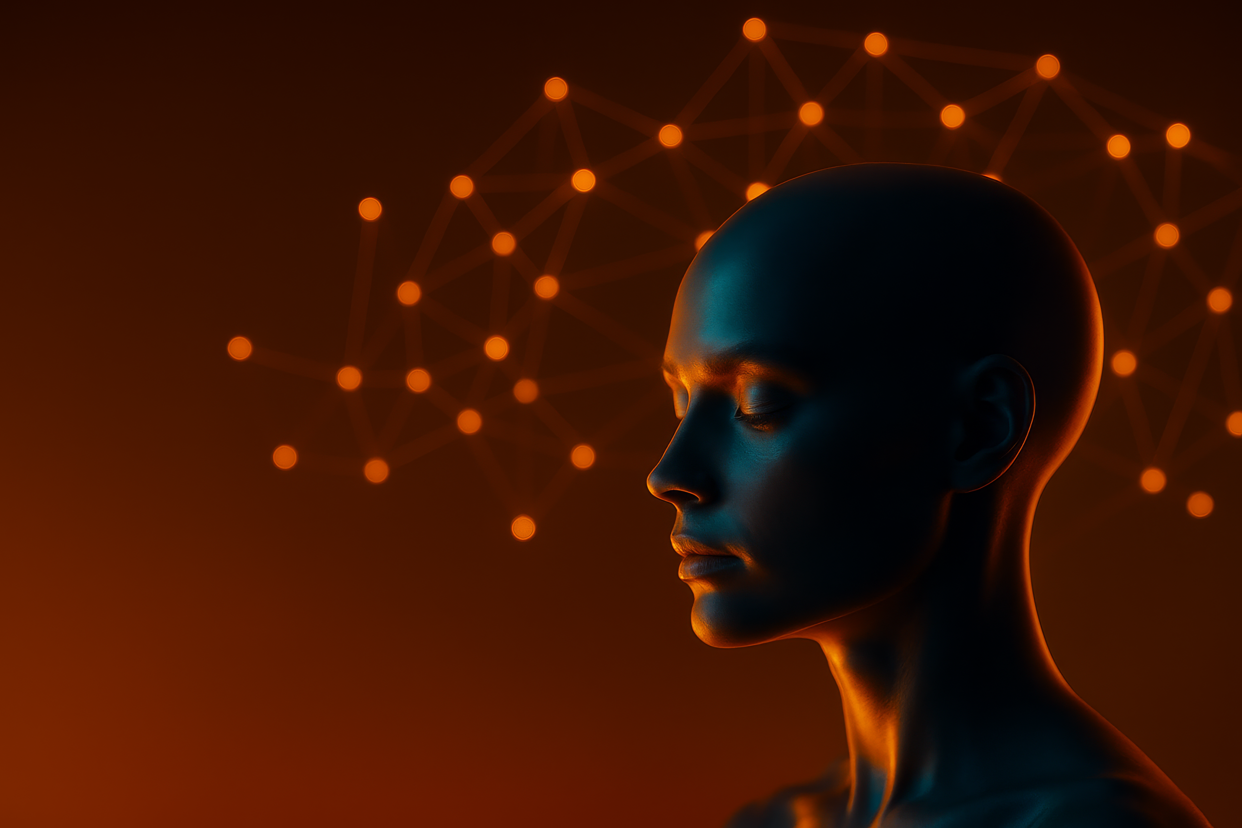 AI Agent - simbol umjetne inteligencije, automatizacije, strojnog učenja i digitalne transformacije.